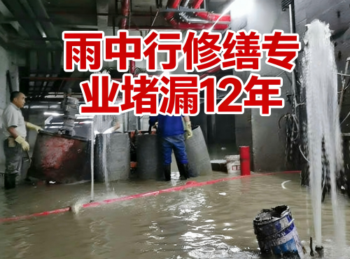 邵阳地下室防水堵漏案例